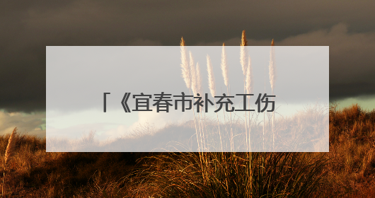 《宜春市补充工伤保险办法（试行）》将于6月1日起正式施行（图）