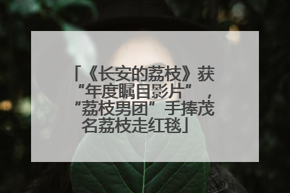 《长安的荔枝》获“年度瞩目影片”，“荔枝男团”手捧茂名荔枝走红毯