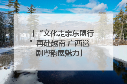 “文化走亲东盟行”再赴越南 广西邕剧粤韵展魅力