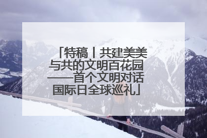 特稿丨共建美美与共的文明百花园——首个文明对话国际日全球巡礼
