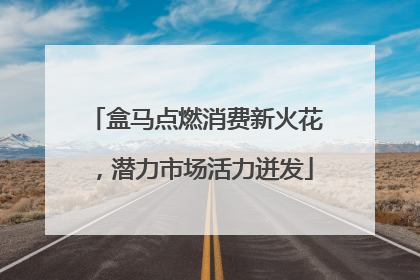 盒马点燃消费新火花，潜力市场活力迸发
