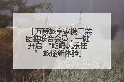 万豪旅享家携手美团推联合会员，一键开启 “吃喝玩乐住” 旅途新体验