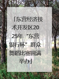 东营经济技术开发区2025年“东营银行杯”群众舞蹈比赛圆满举办
