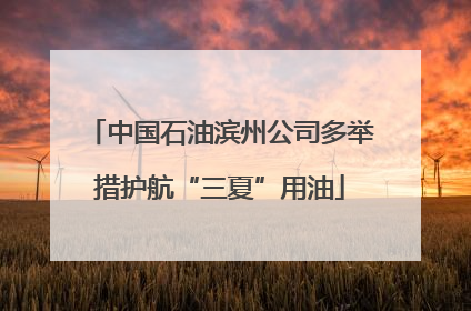 中国石油滨州公司多举措护航“三夏”用油