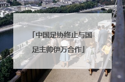 中国足协终止与国足主帅伊万合作