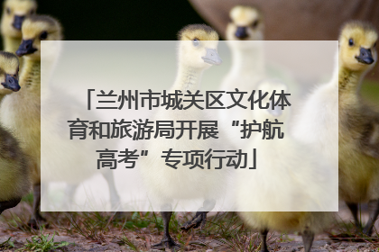 兰州市城关区文化体育和旅游局开展“护航高考”专项行动
