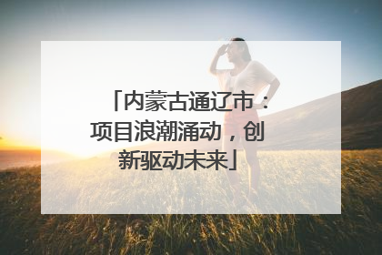 内蒙古通辽市：项目浪潮涌动，创新驱动未来