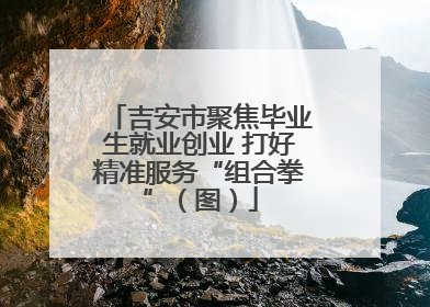 吉安市聚焦毕业生就业创业 打好精准服务“组合拳”（图）