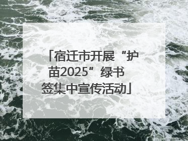 宿迁市开展“护苗2025”绿书签集中宣传活动