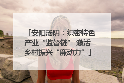 安阳汤阴：织密特色产业“监督链” 激活乡村振兴“廉动力”