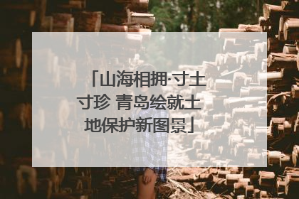 山海相拥·寸土寸珍 青岛绘就土地保护新图景