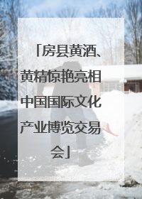 房县黄酒、黄精惊艳亮相中国国际文化产业博览交易会