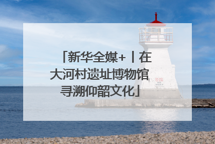 新华全媒+丨在大河村遗址博物馆寻溯仰韶文化