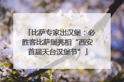 比萨专家出汉堡：必胜客比萨堡亮相“西安首届天台汉堡节”