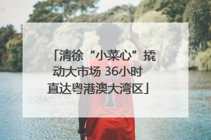 清徐“小菜心”撬动大市场 36小时直达粤港澳大湾区
