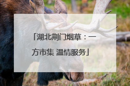 湖北荆门烟草：一方市集 温情服务