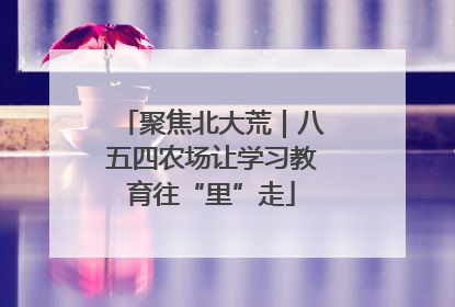 聚焦北大荒｜八五四农场让学习教育往“里”走