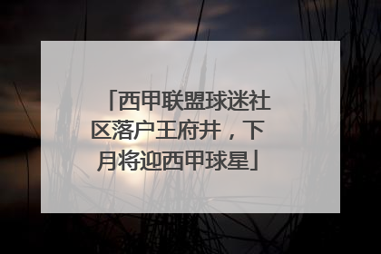 西甲联盟球迷社区落户王府井，下月将迎西甲球星