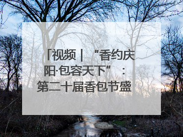视频｜“香约庆阳·包容天下”：第二十届香包节盛大启幕 千年非遗香飘世界