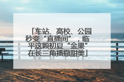 车站、高校、公园秒变“直播间”，临平这颗初夏“金果”在长三角播撒甜美