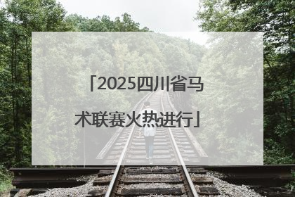 2025四川省马术联赛火热进行