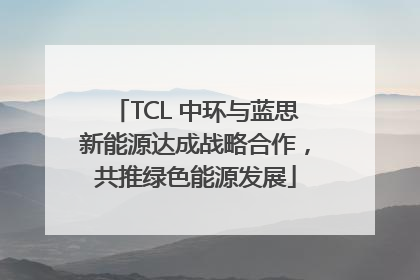 TCL 中环与蓝思新能源达成战略合作，共推绿色能源发展